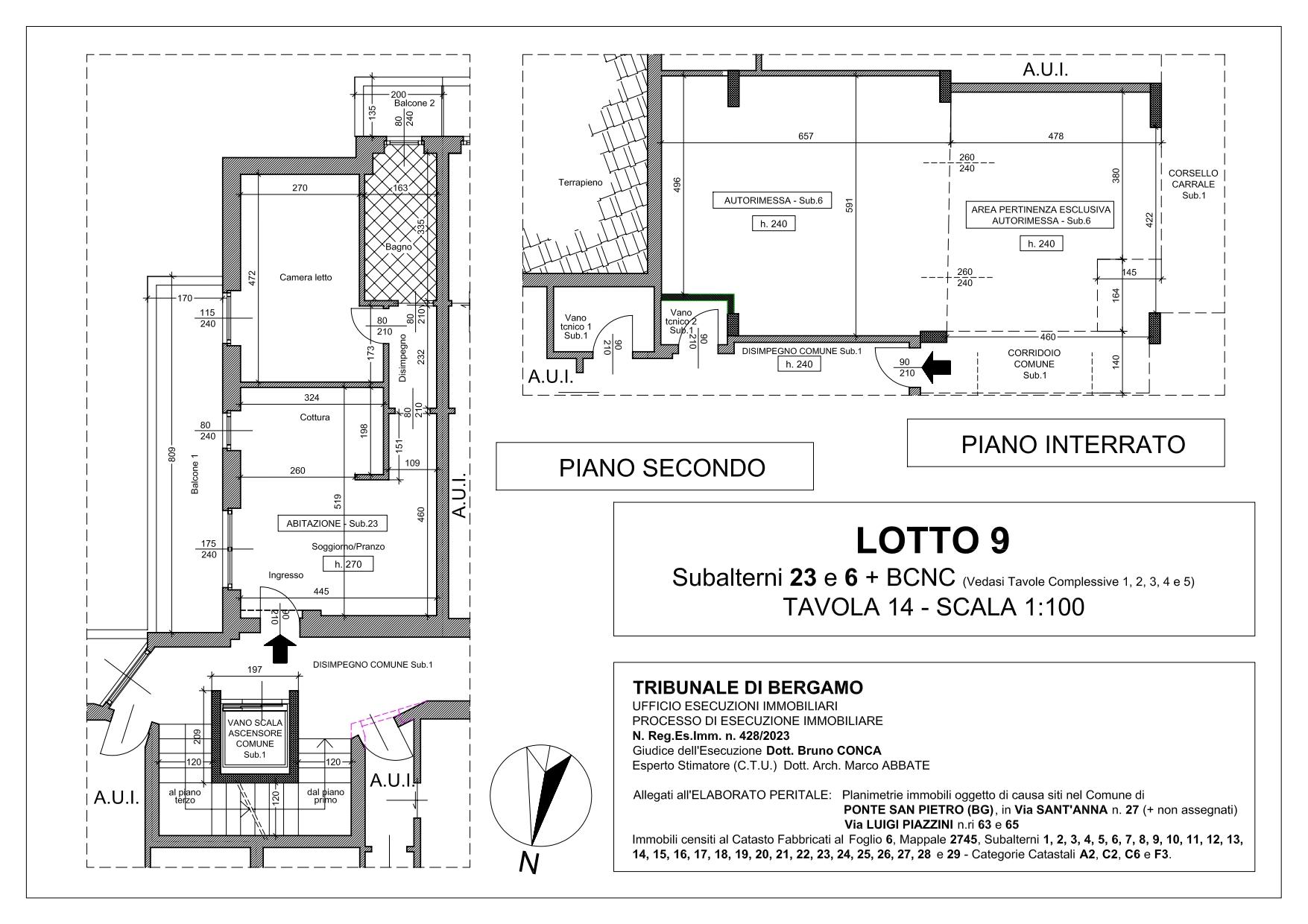 immobile casa singola all'asta in Via Sant'Anna, 27, 24036 Ponte San Pietro BG, Italia Ponte San Pietro, Bergamo - 3