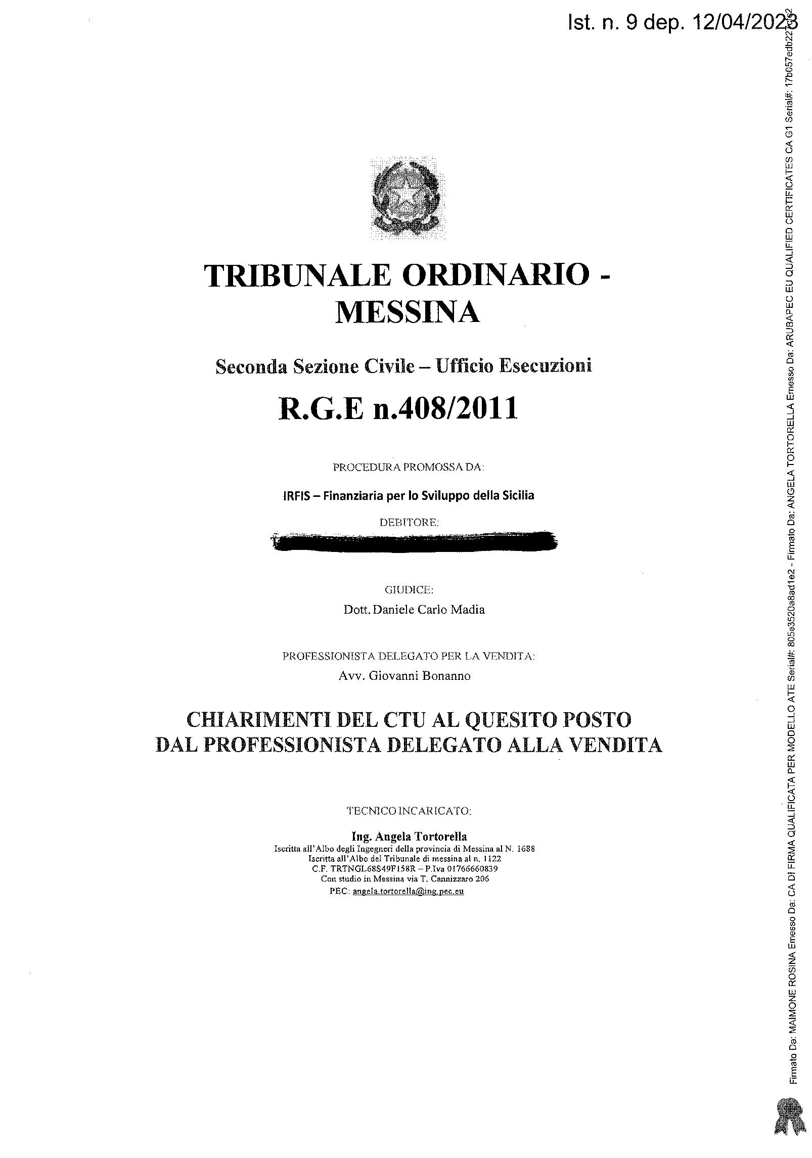 immobile attivita commerciale all'asta in Contrada Torrente Senia - 98043 Valdina (ME) - 1