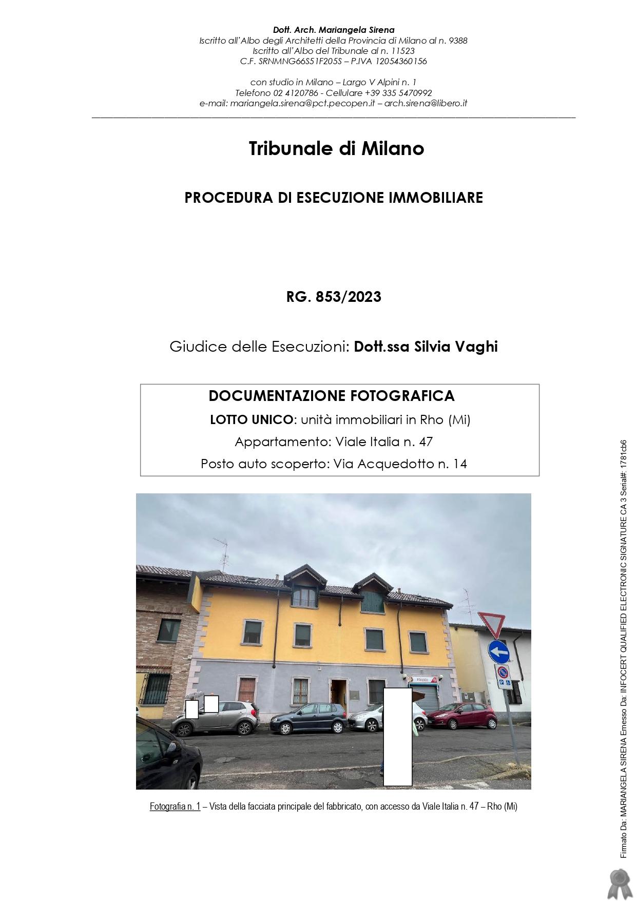 immobile appartamento all'asta in Viale Italia, 47, 20017 Rho MI, Italia - VIA ACQUEDOTTO 14 Rho, Milano - 2
