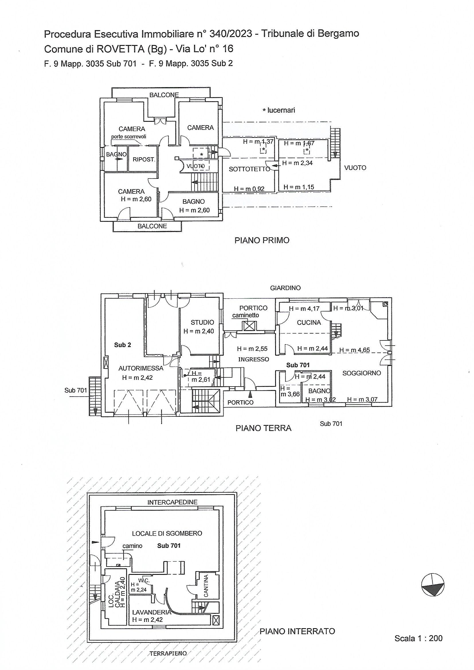 immobile villa all'asta in Via del Lò, 16, 24020 Rovetta BG, Italia Rovetta, Bergamo - 3