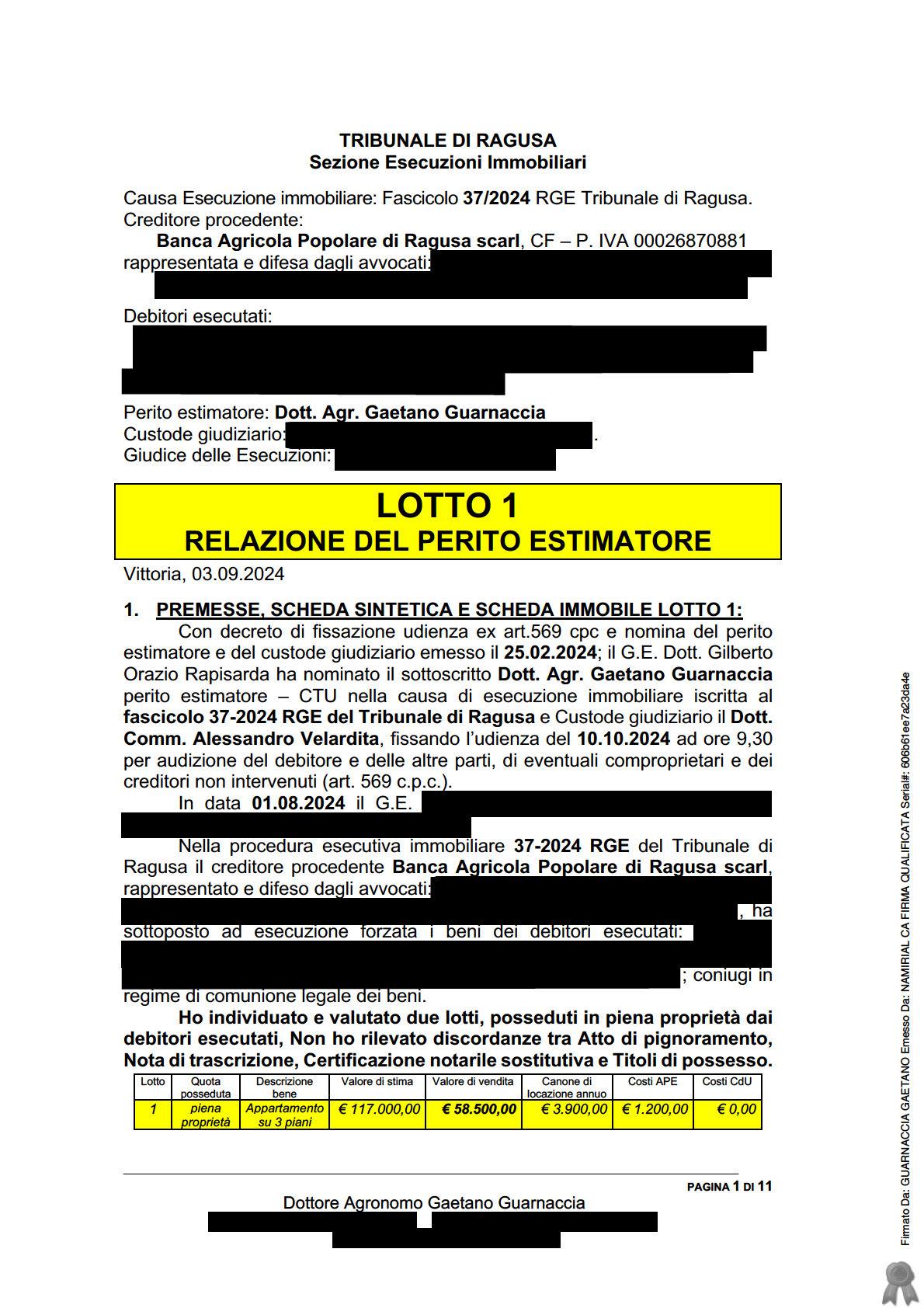 immobile appartamento all'asta in Via Frà Mansueto Cobisi 16 - 97013 Comiso (RG) - 5