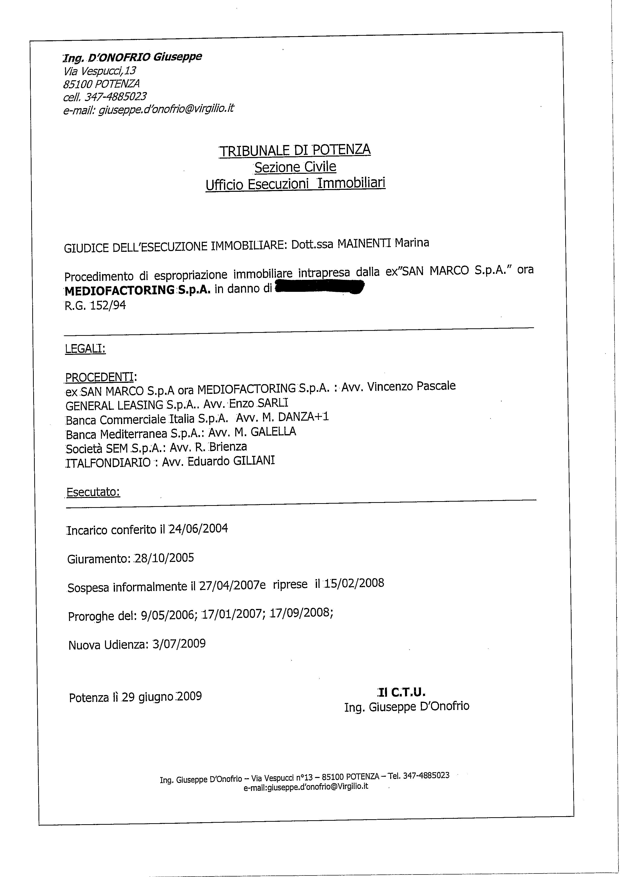 immobile appartamento all'asta in CDA MANCA ora Santa Loja - 85050 Tito (PZ) - 1