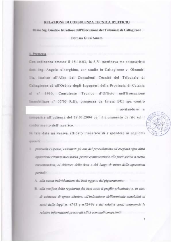 immobile appartamento all'asta in Piazza G Bruno, 4 - 93015 Niscemi (CL) - 2