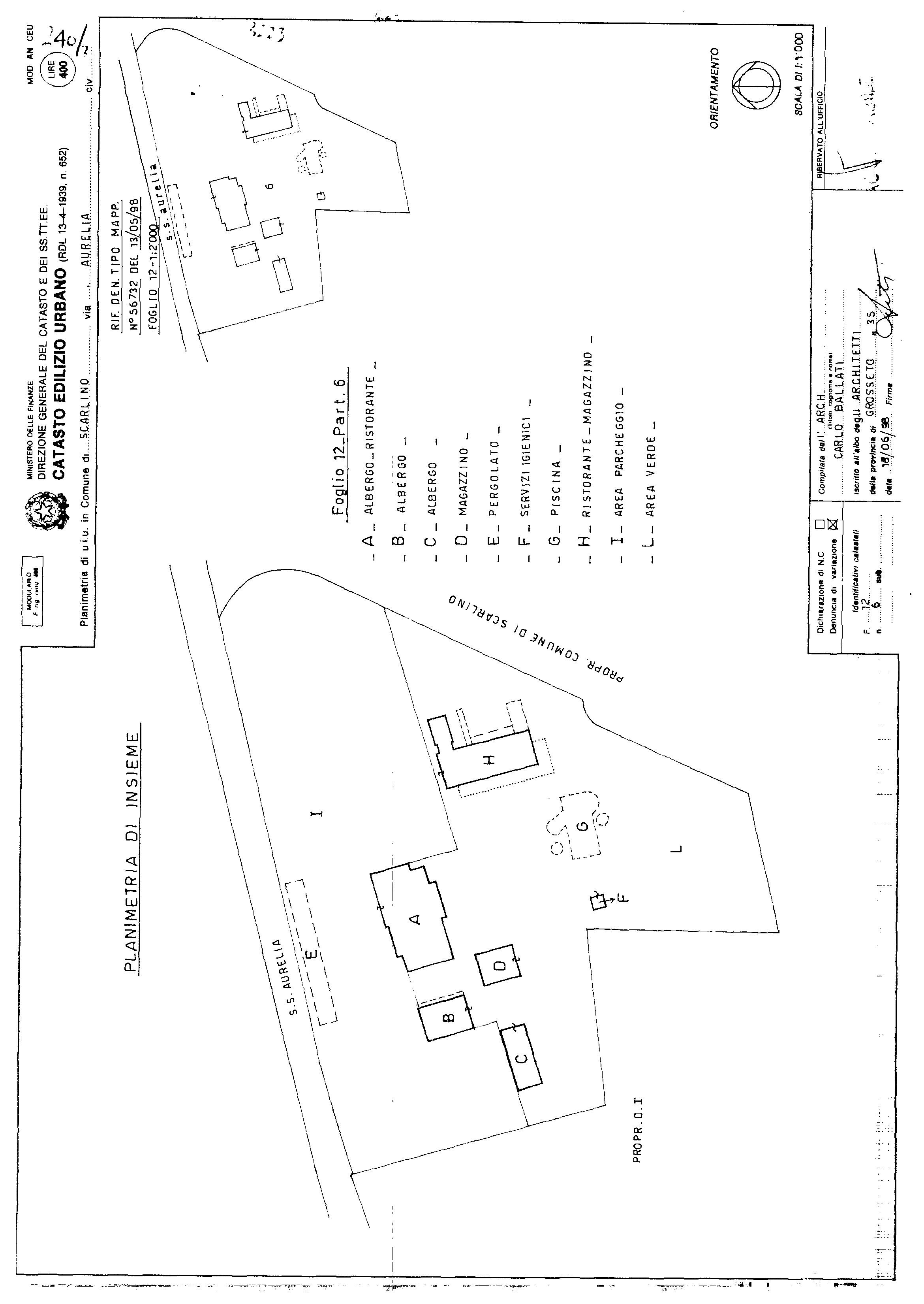 immobile hotel - albergo all'asta in Strada Provinciale Aurelia Vecchia km 222 - Scarlino (GR) - 1