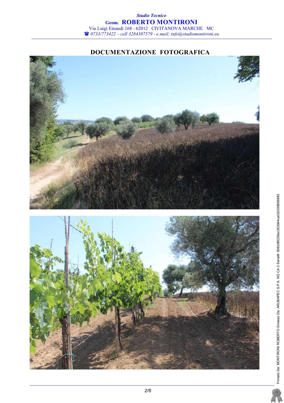 immobile terreno all'asta in Frazione Colbuccaro, via Fonte Resca 1 - 62014 Corridonia (MC) - 1
