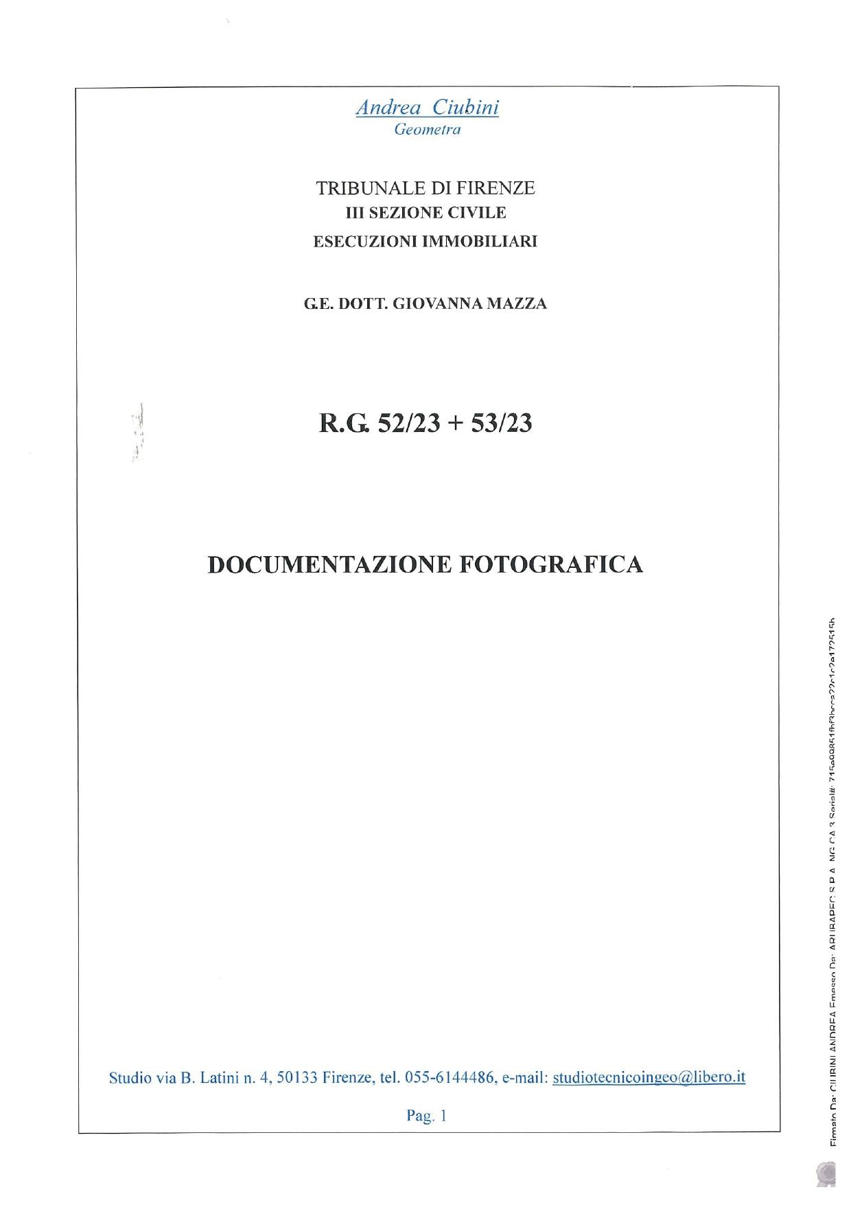 immobile attivita commerciale all'asta in Via Faentina di Polcanto n 18/7 - Frazione Ronta - 50032 Borgo San Lorenzo (FI) - 1