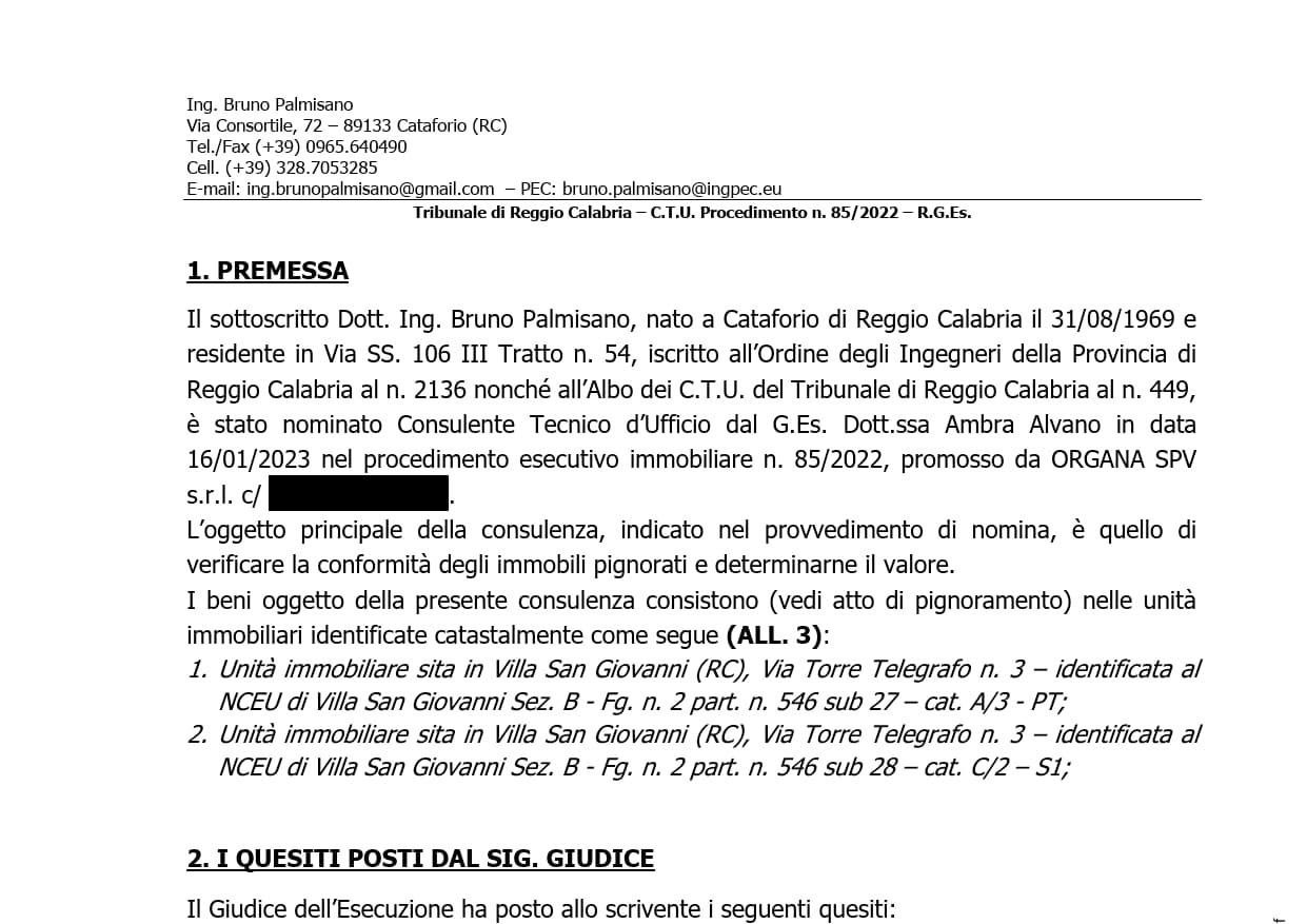 immobile appartamento all'asta in Via Torre Telegrafo, 3 - 89018 Villa San Giovanni (RC) - 3