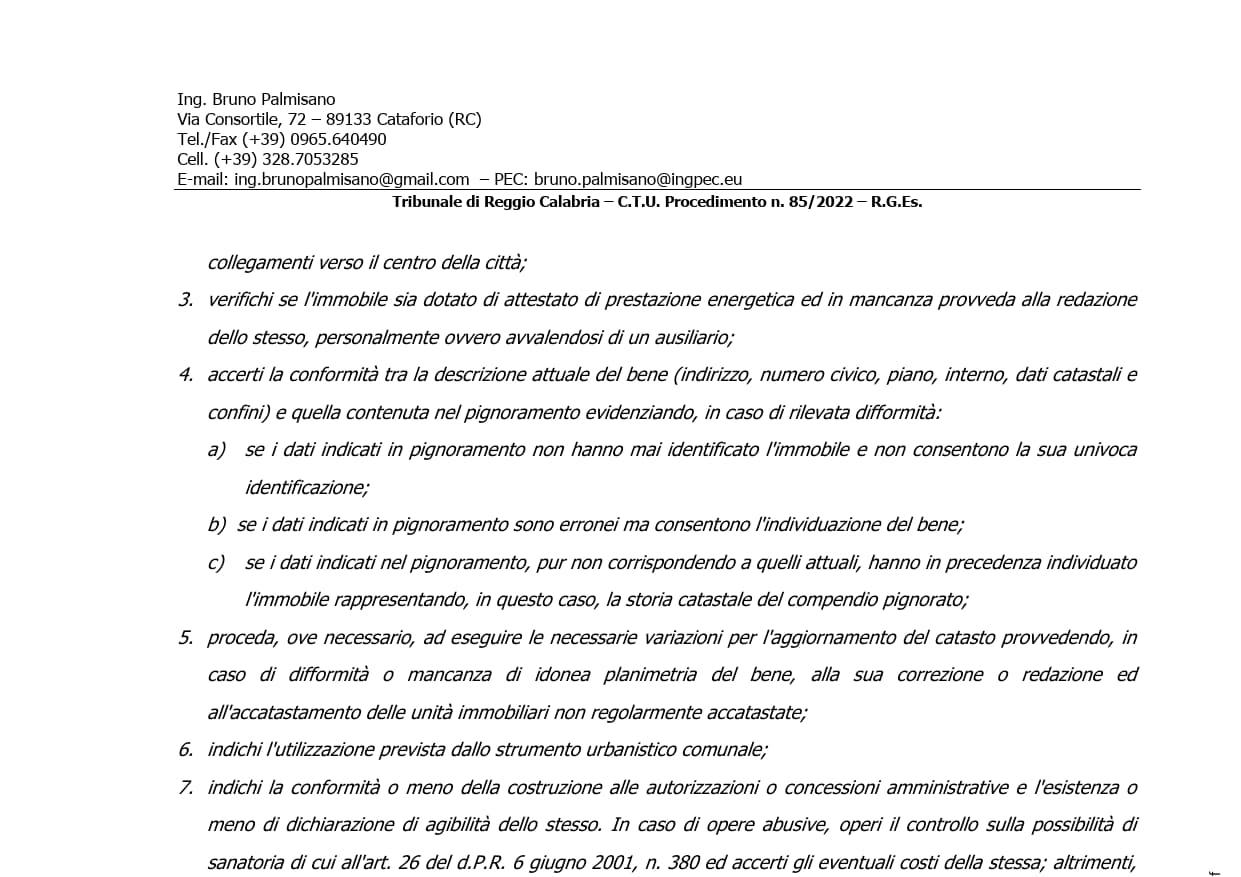 immobile appartamento all'asta in Via Torre Telegrafo, 3 - 89018 Villa San Giovanni (RC) - 5