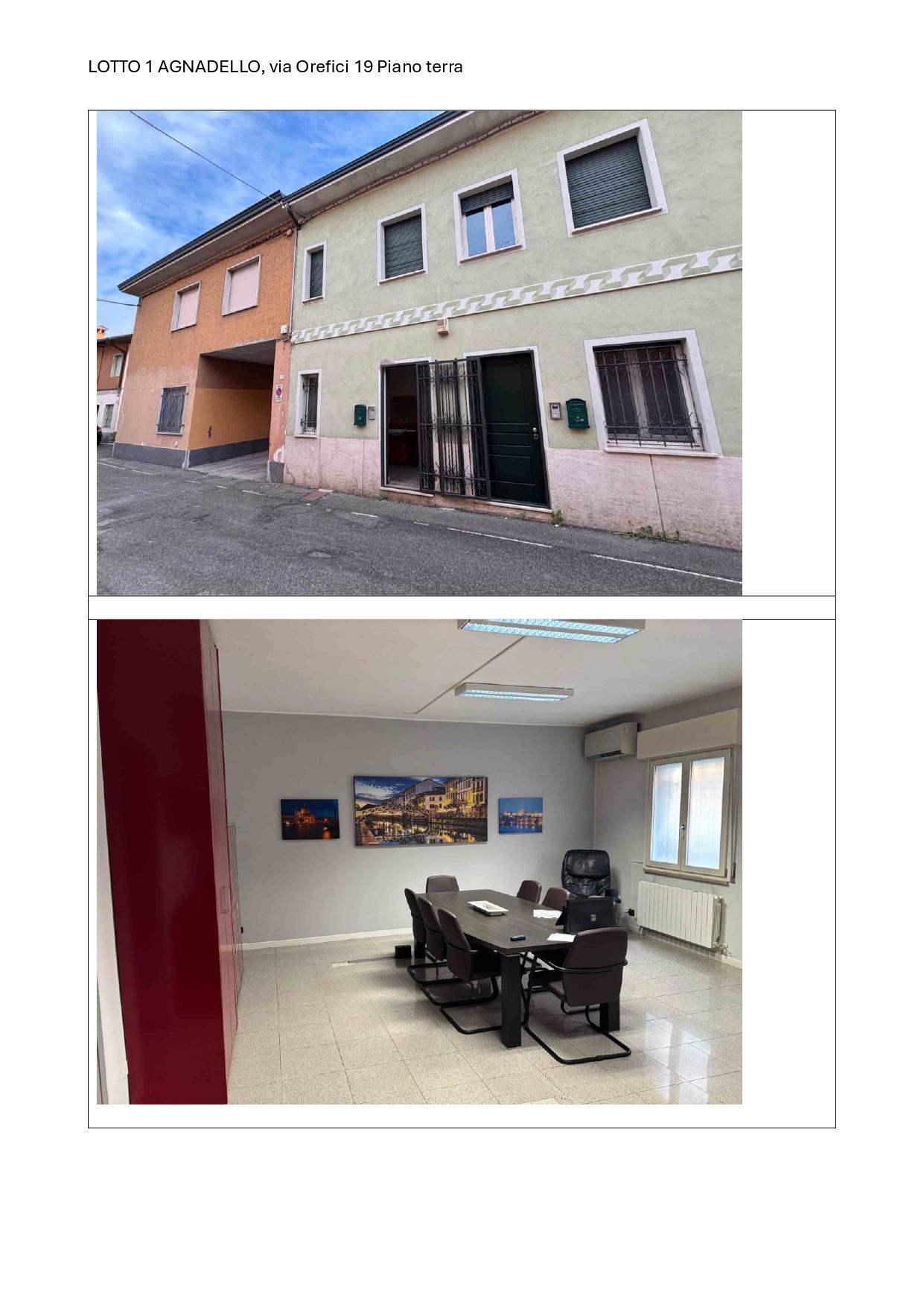 immobile ufficio all'asta in Via Orefici n 19 - 26020 Agnadello (CR) - 1