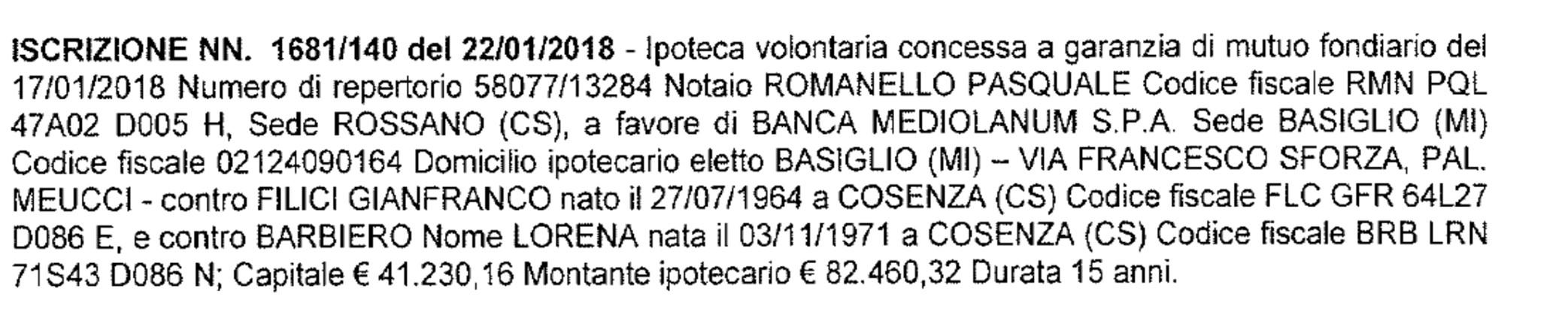 immobile appartamento all'asta in Via Vittorio Emanuele II, 205, 87017 Roggiano Gravina CS, Italia Roggiano Gravina, Cosenza - 5