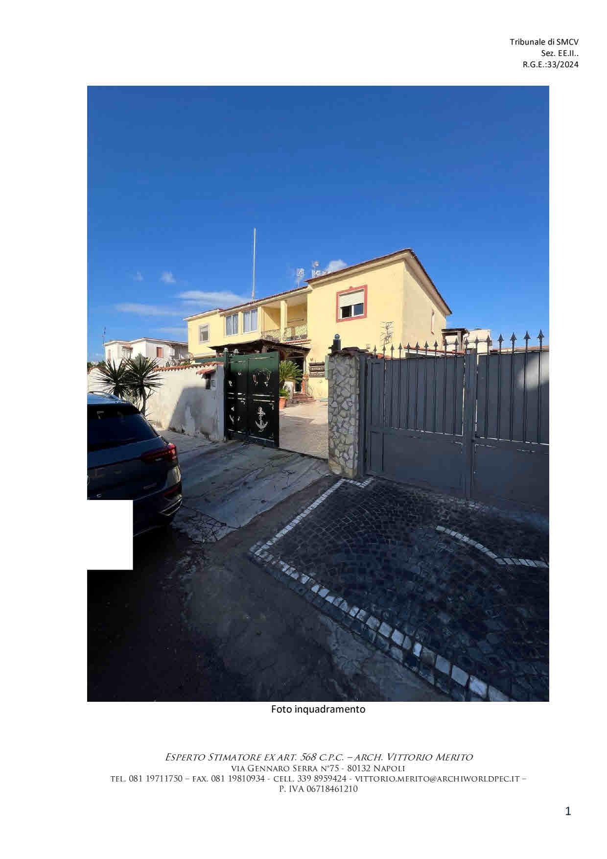 immobile appartamento all'asta in Via Gaetano Donizetti 46 catastalmente Viale Nappi - 81030 Castel Volturno (CE) - 4