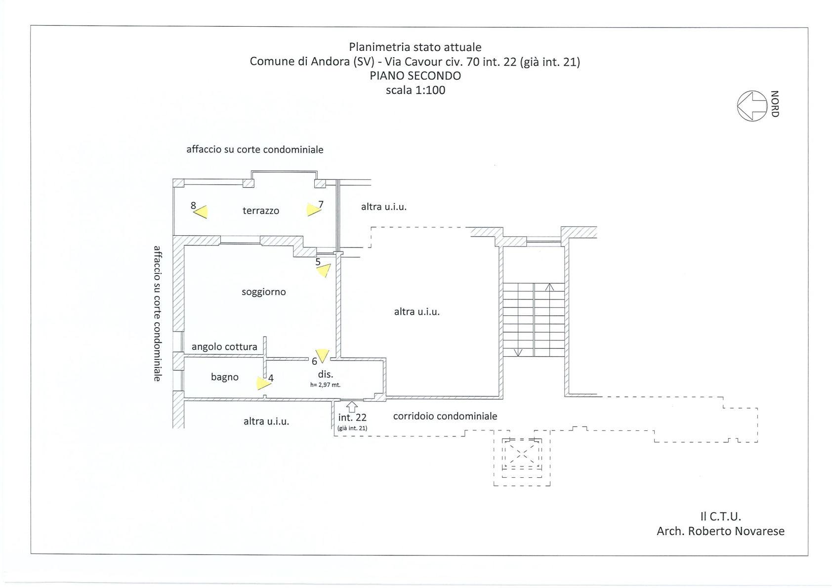immobile appartamento all'asta in Via Cavour 70 - 17051 Andora (SV) - 4