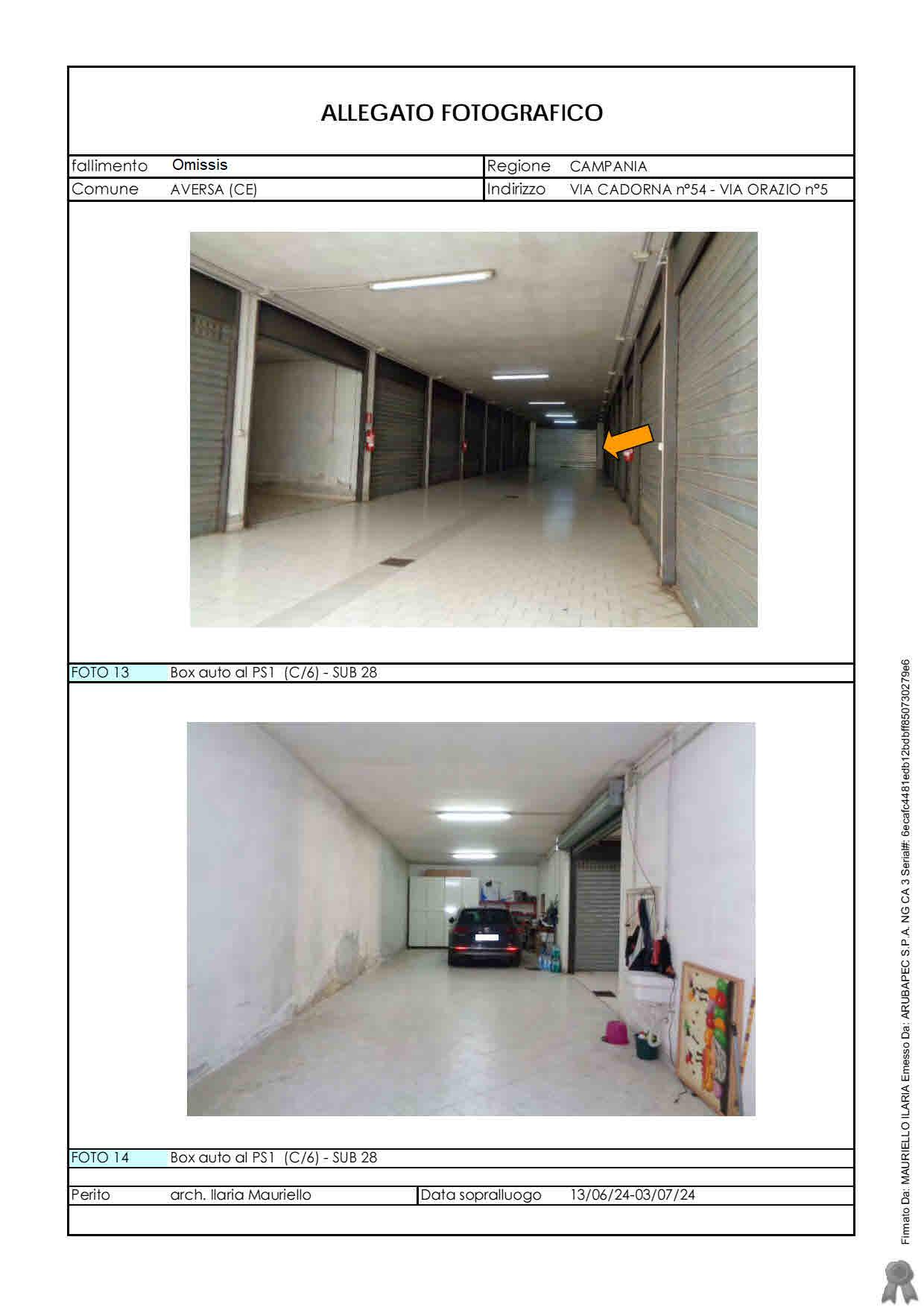 immobile garage all'asta in Via Orazio n 5 - 81031 Aversa (CE) - 1