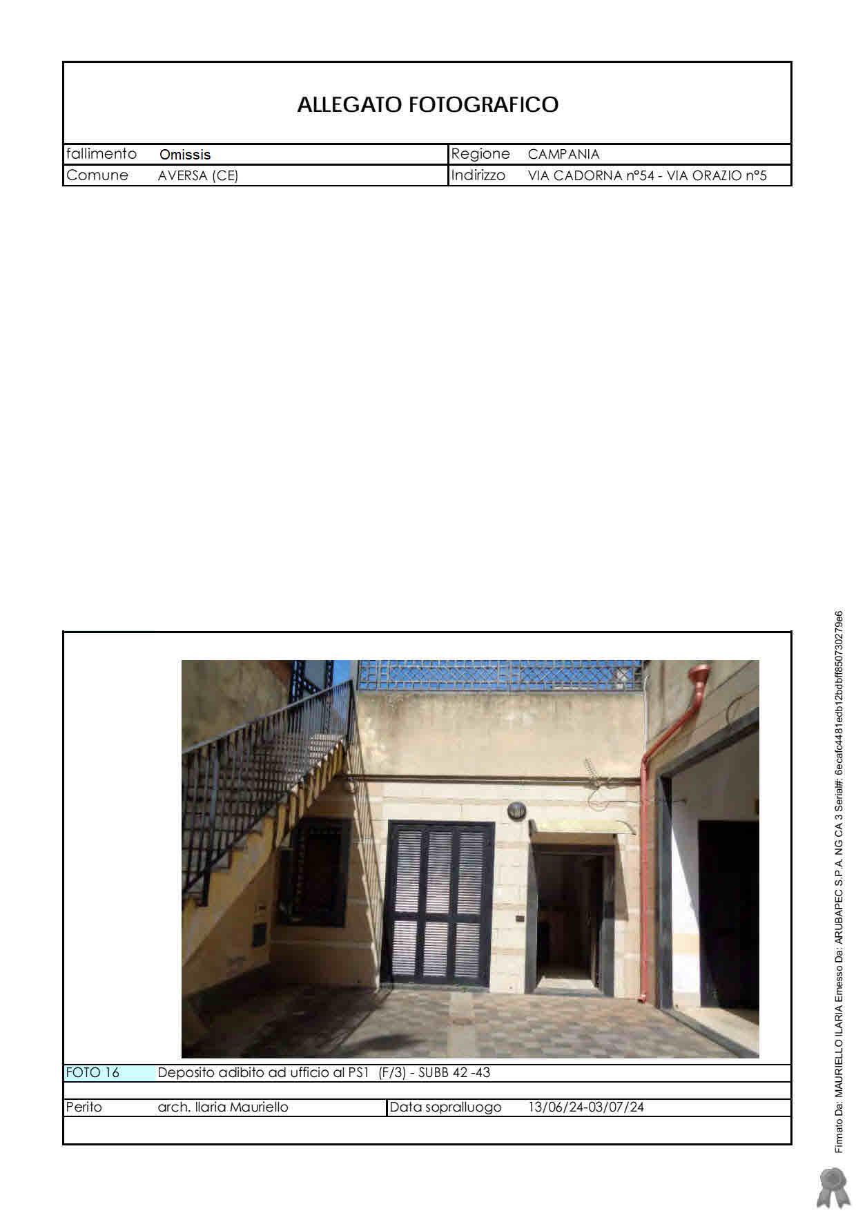 immobile appartamento all'asta in Via Orazio n 5 - 81031 Aversa (CE) - 3