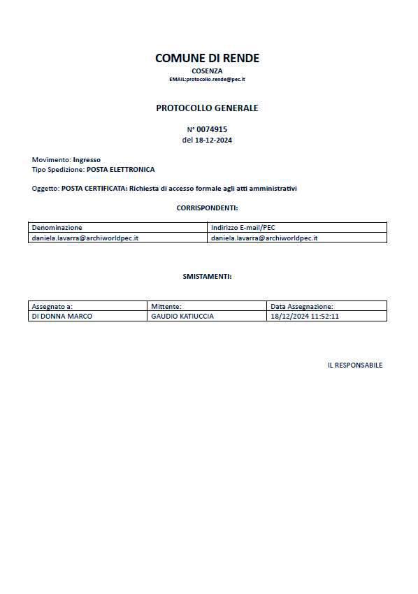immobile negozio all'asta in via Della Resistenza - 87036 Rende (CS) - 1