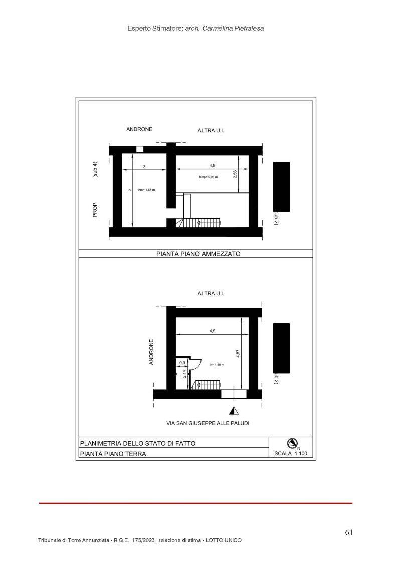 immobile laboratorio all'asta in Via Largo San Giuseppe alle Paludi n 3 - 80059 Torre del Greco (NA) - 4