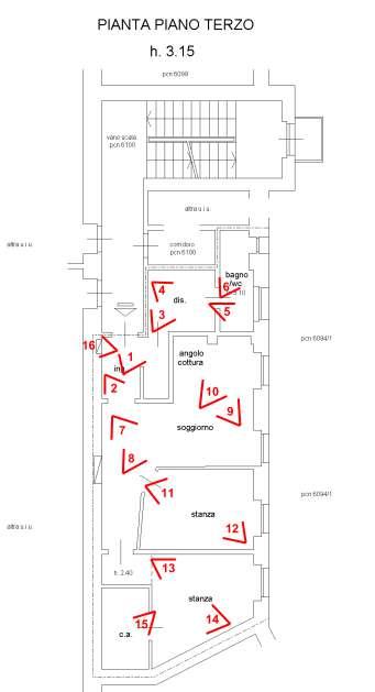 immobile appartamento all'asta in Via de Amicis, 34143 Trieste TS, Italia Trieste, Trieste - 2