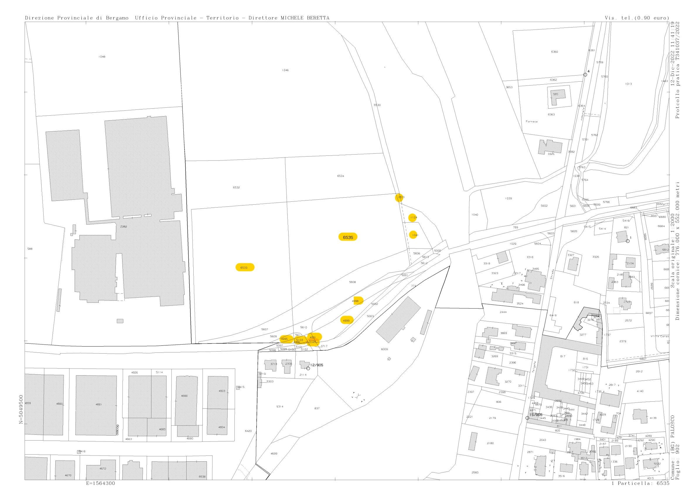 immobile terreno all'asta in Via Bergamo, 24050 Palosco BG, Italia Palosco, Bergamo - 4