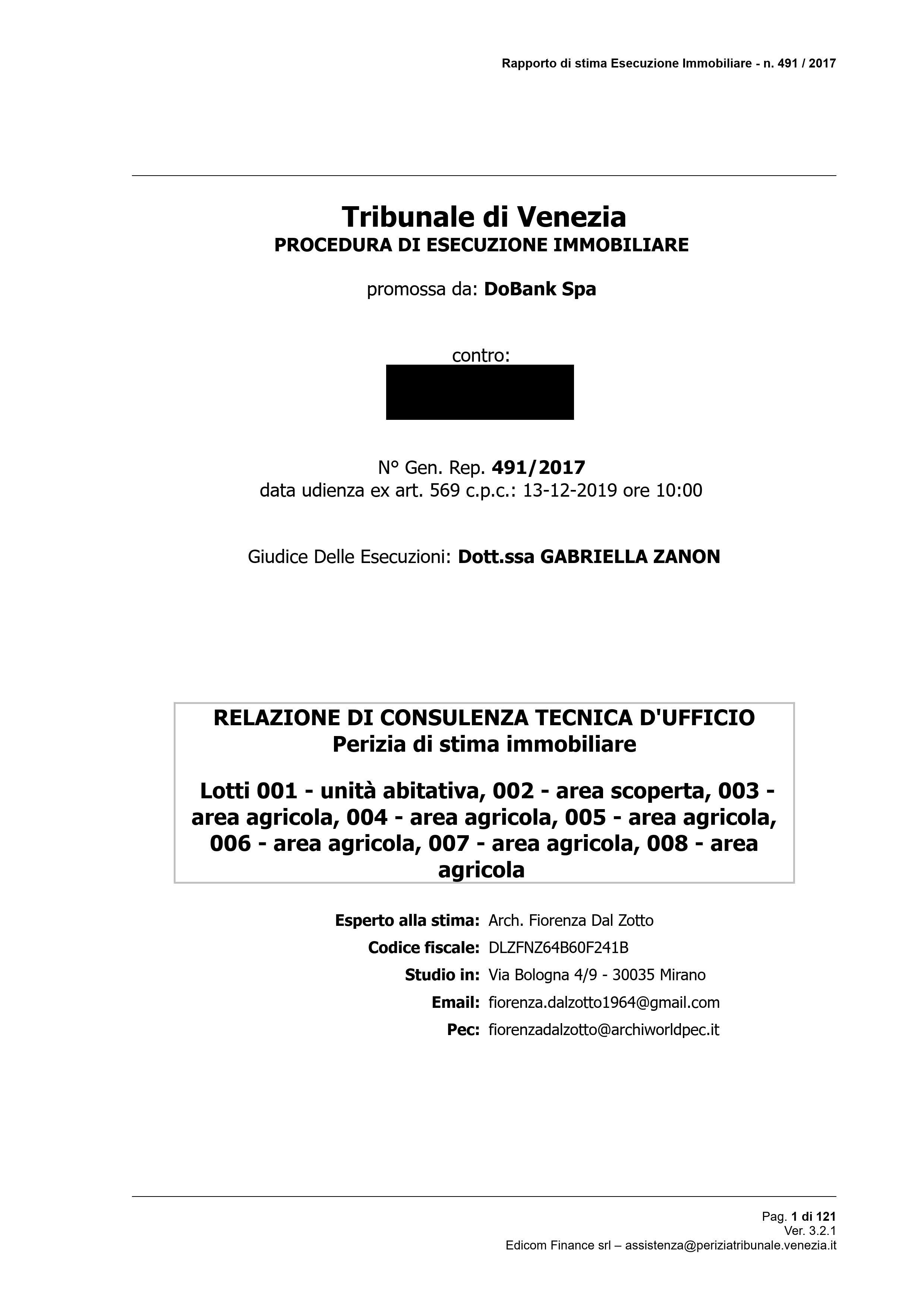 immobile terreno all'asta in Località Sant'Anna, Via Canal di Valle, 297 - 30015 Chioggia (VE) - 1