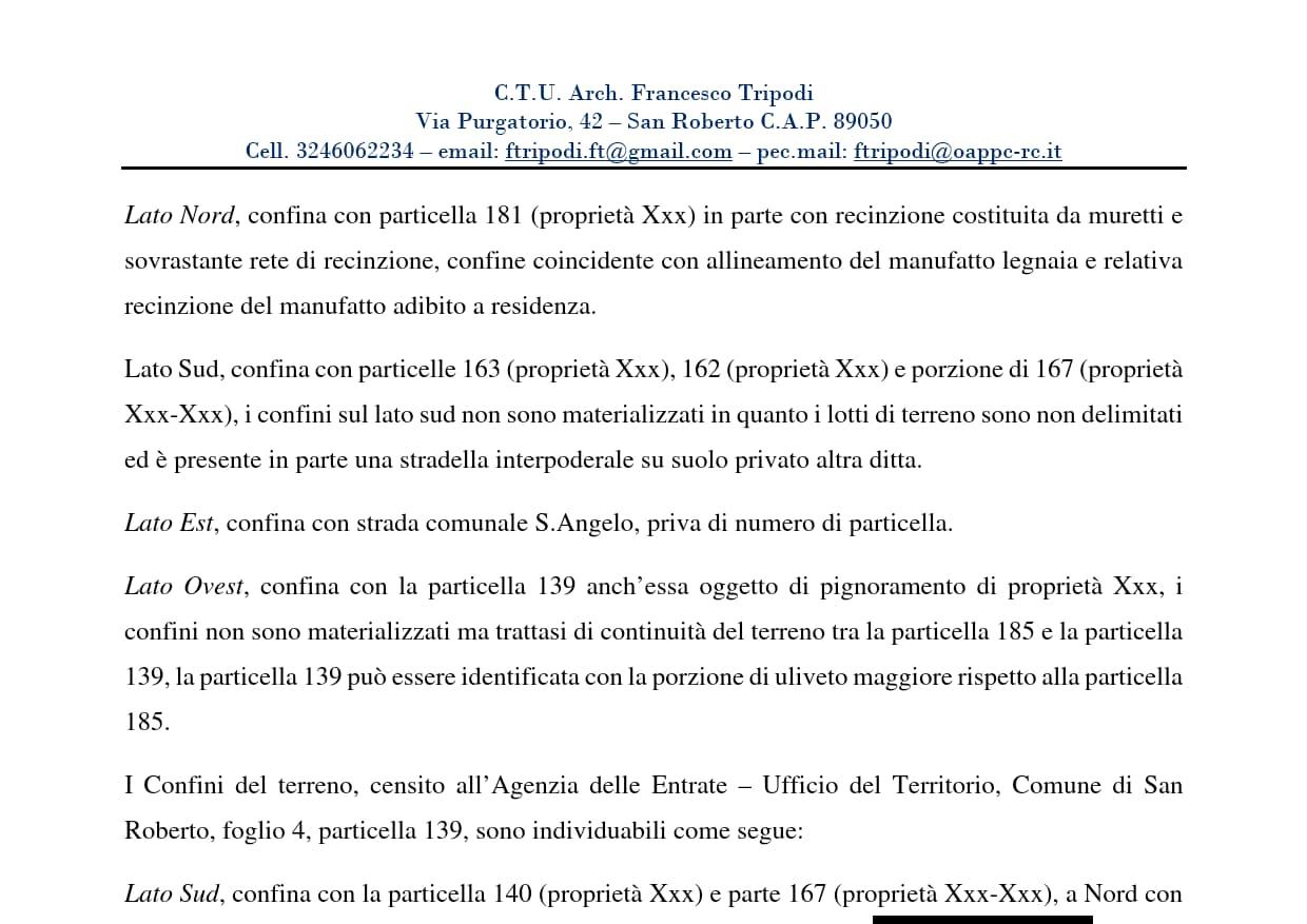 immobile terreno all'asta in Via Sant'Angelo - 89050 San Roberto (RC) - 5