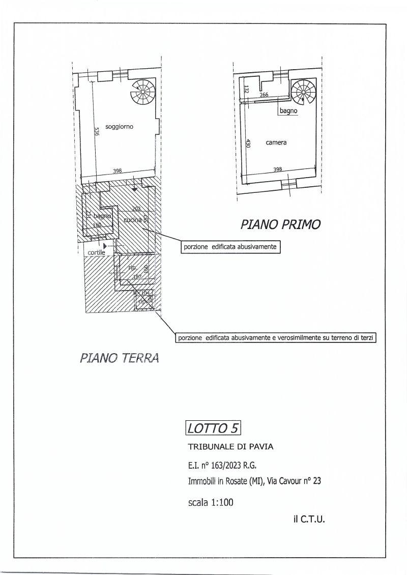 immobile appartamento all'asta in Via Cavour, 23, 20088 Rosate MI, Italia Rosate, Milano - 1
