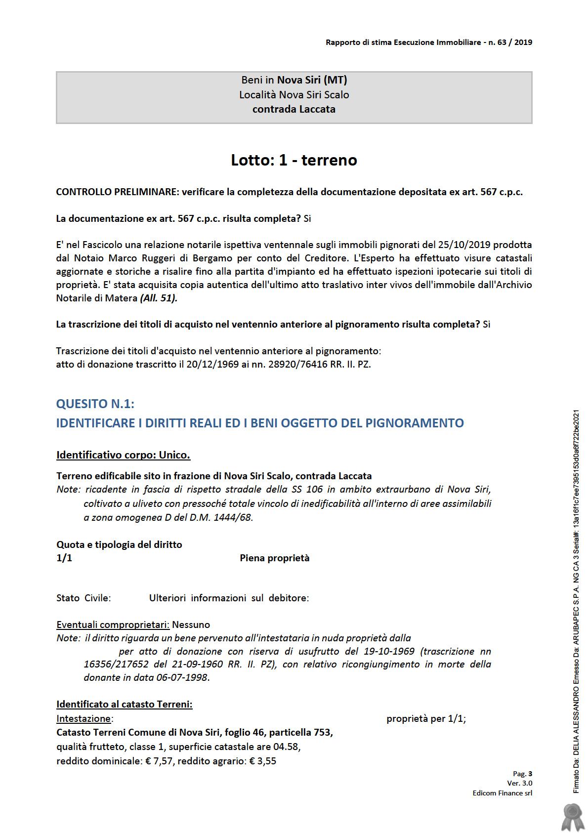 immobile appartamento all'asta in Nova Siri, Via dei Caduti, 5 - 75020 Nova Siri, Matera - 1