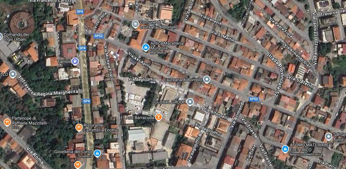 immobile negozio all'asta in tra via Giuseppe Garibaldi e via Degli Uffici con accesso dalla via Giuseppe Garibaldi - 89023 Laureana di Borrello (RC) - 1