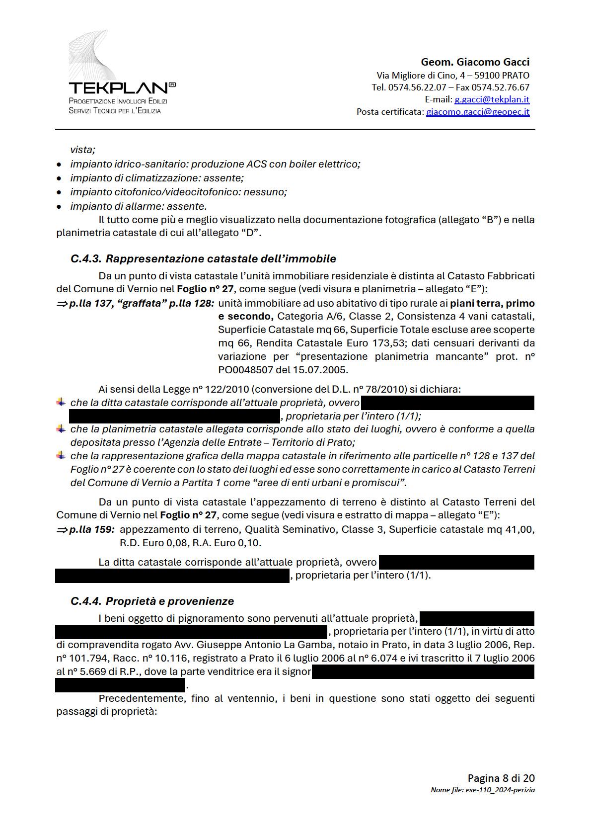 immobile appartamento all'asta in località Luciana, 59024 Luciana PO, Italia - 59024 Vernio (PO) - 5