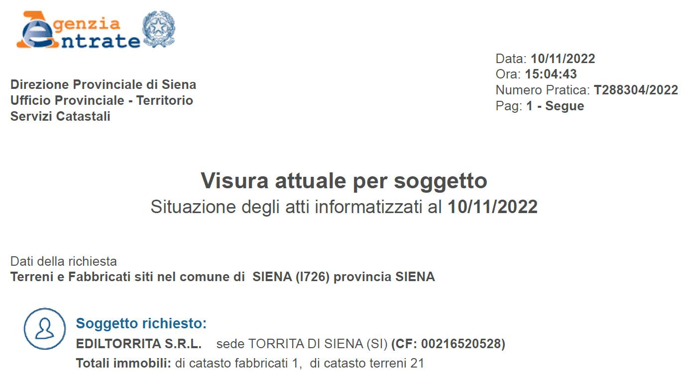 immobile terreno all'asta in Via della Pace, 53100 Siena SI, Italia Siena, Siena - 3
