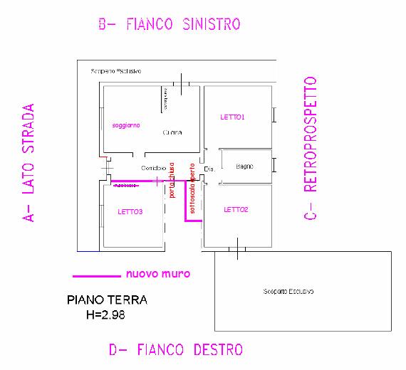 immobile appartamento all'asta in Localita' Saltara - Via Dei Laghi 18/Q - 61036 Colli al Metauro (PU) - 1