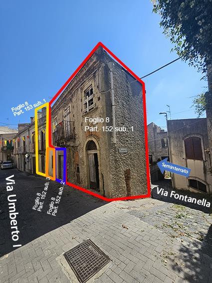 immobile appartamento all'asta in Via Umberto I 94-96-98 - 98041 Monforte San Giorgio (ME) - 1