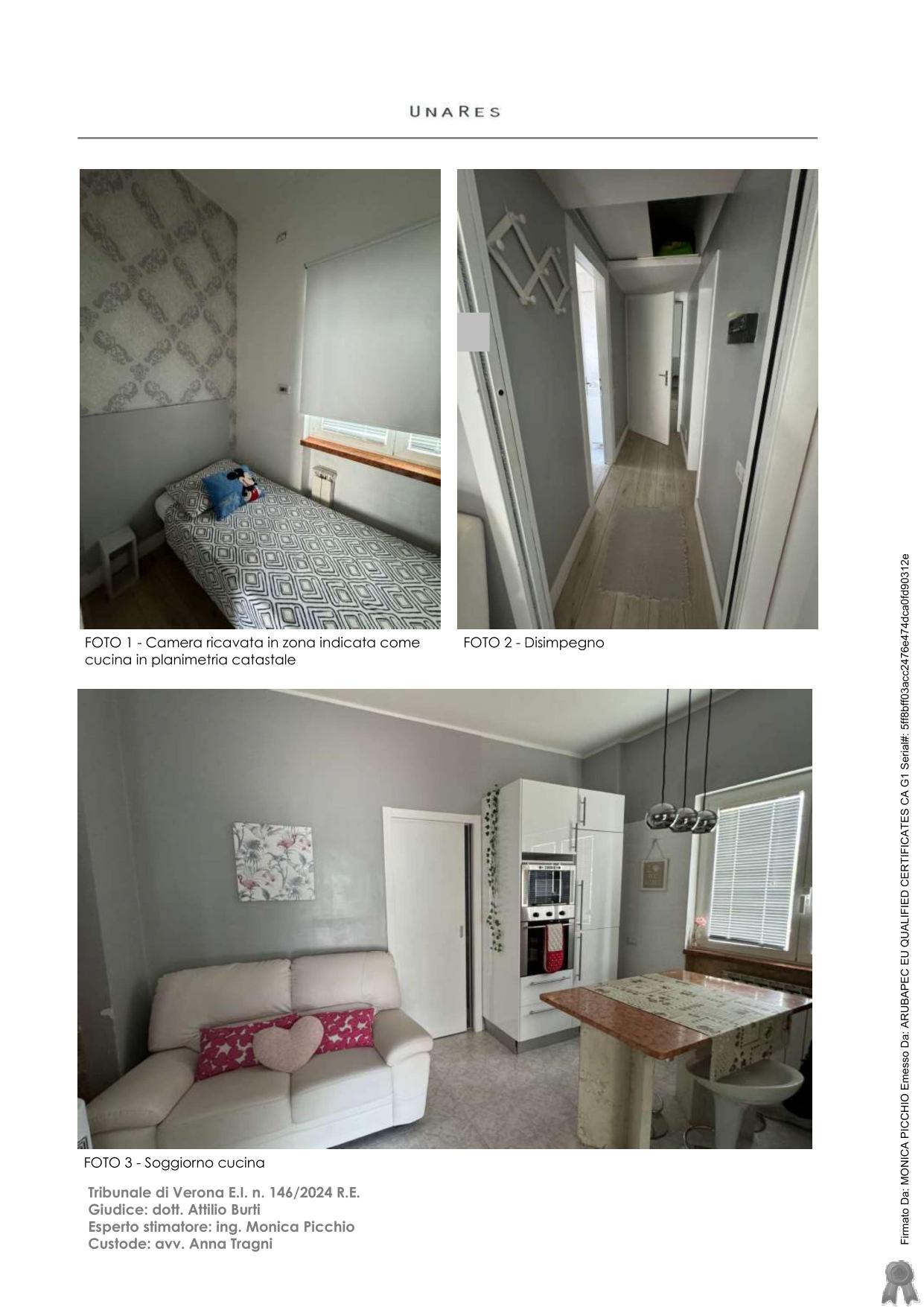 immobile appartamento all'asta in Zona Parona, Lungadige Attiraglio, 77 A - 37124 Verona (VR) - 3