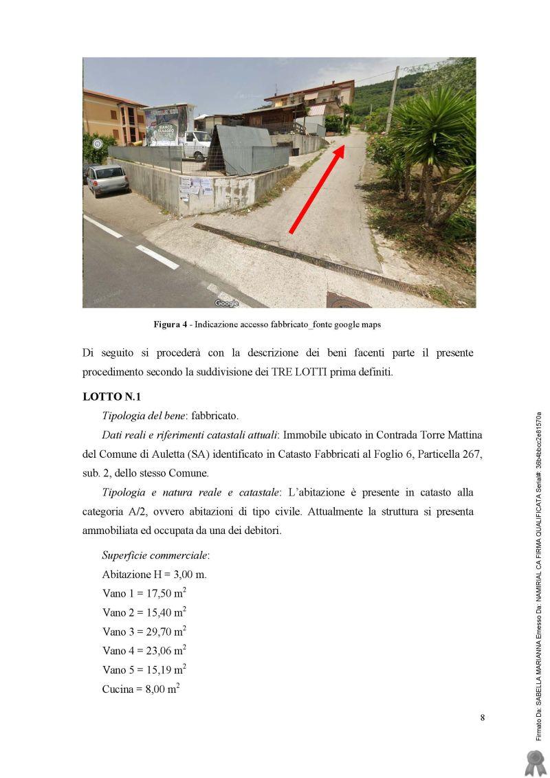 immobile appartamento all'asta in Contarda Torre Mattina - Auletta (SA) - 1