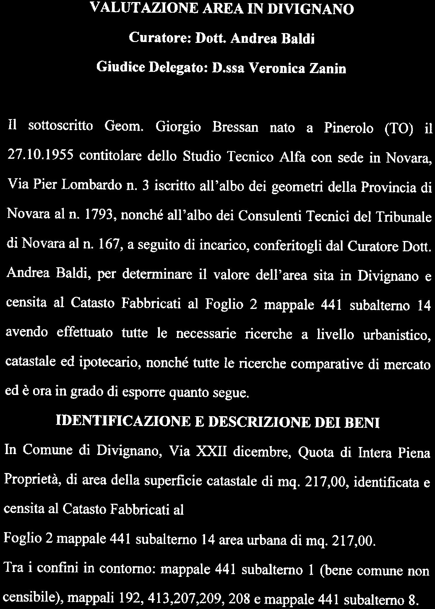 immobile terreno all'asta in Divignano (NO) - 3