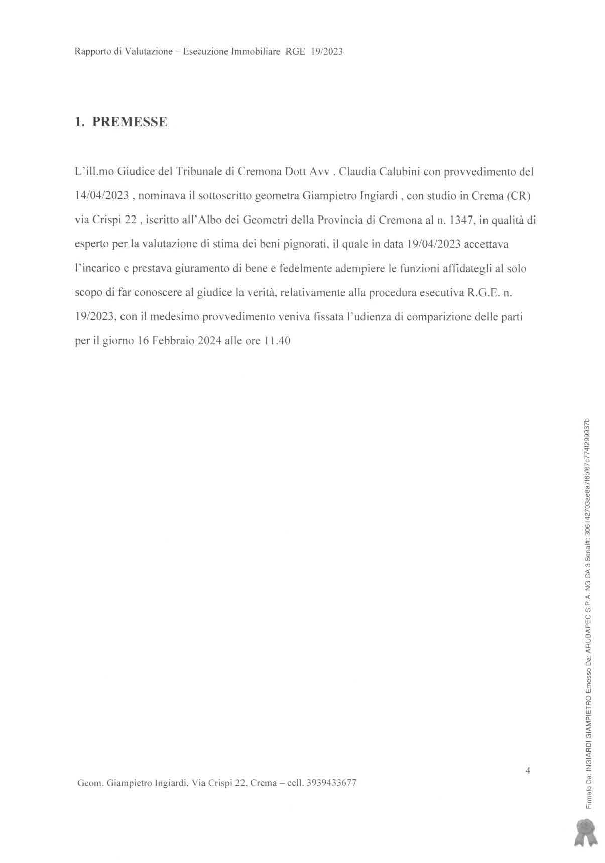 immobile appartamento all'asta in Via Fornace 10 - 26039 Vescovato (CR) - 4