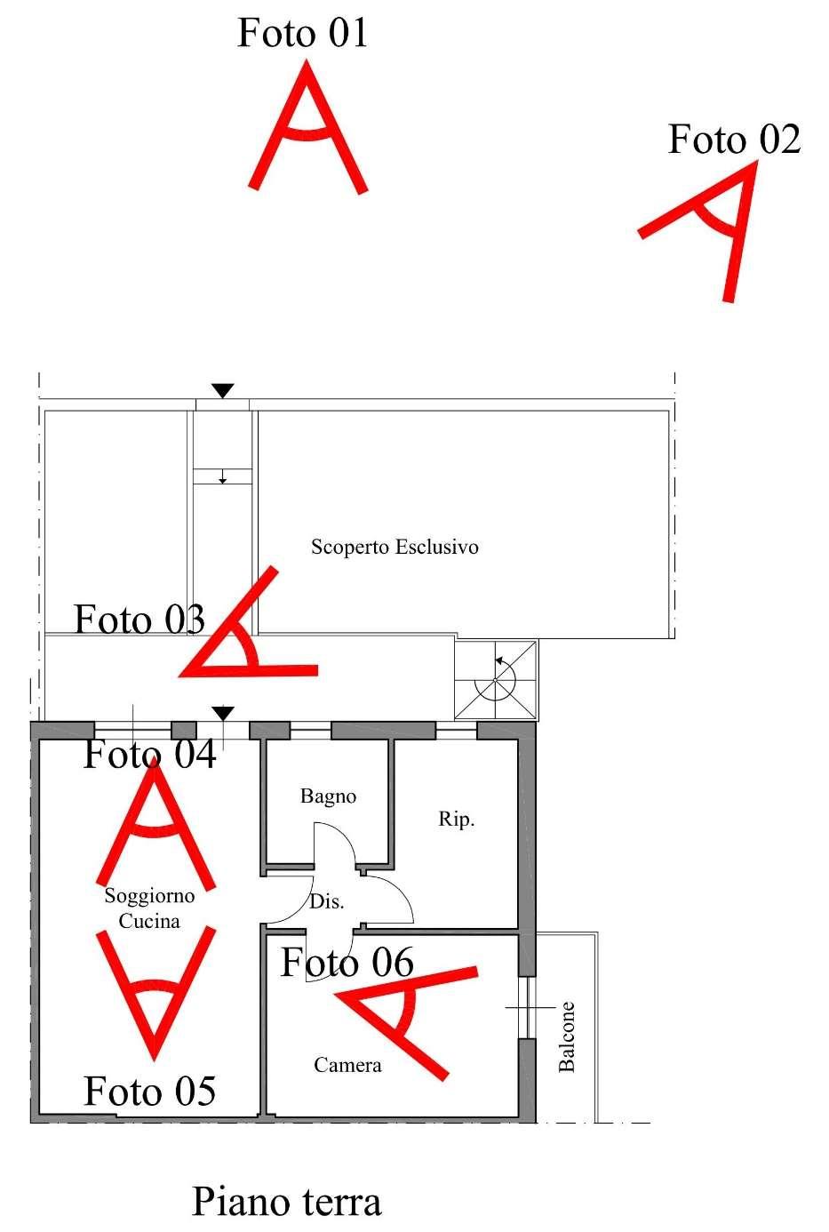 immobile appartamento all'asta in Via Toscana 15 - 61039 San Costanzo (PU) - 1