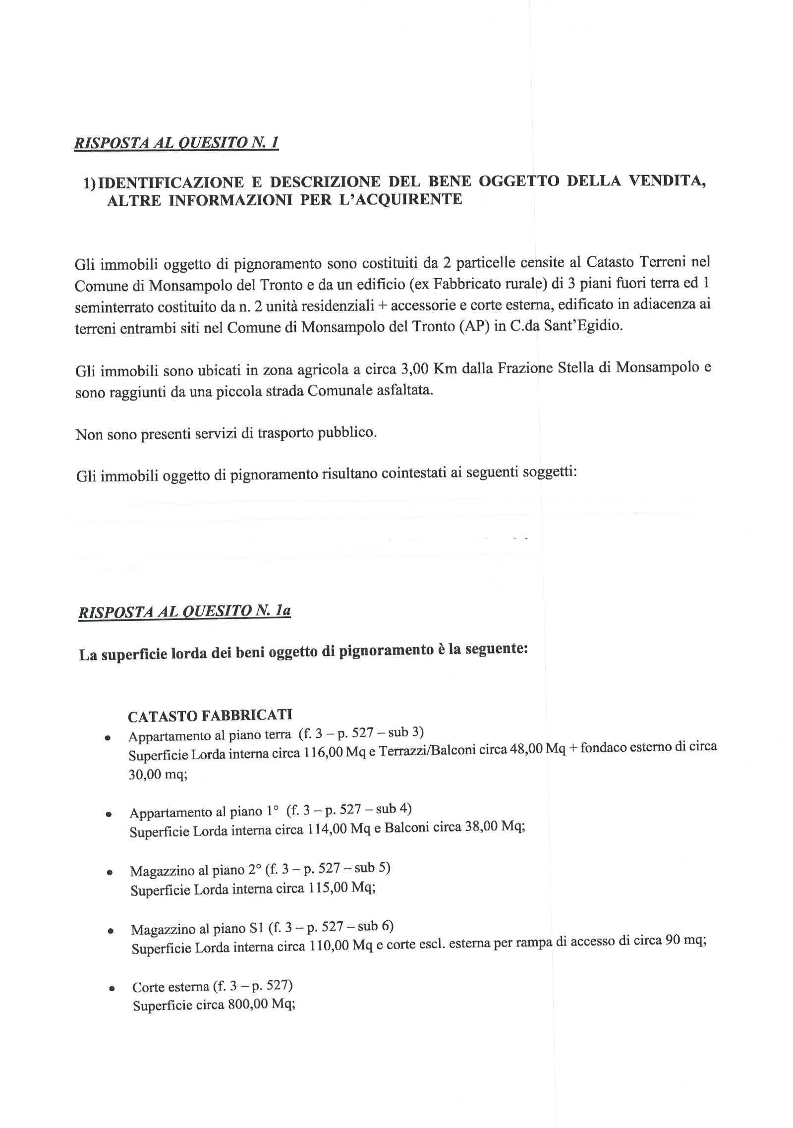 immobile terreno all'asta in Contrada Sant'Egidio - 63030 Monsampolo del Tronto (AP) - 5