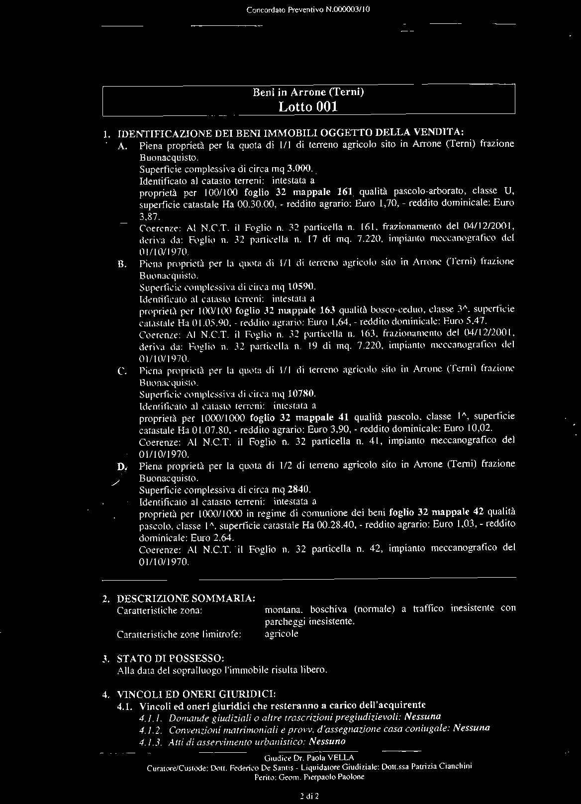 immobile terreno all'asta in 05031 Arrone (TR) - 3