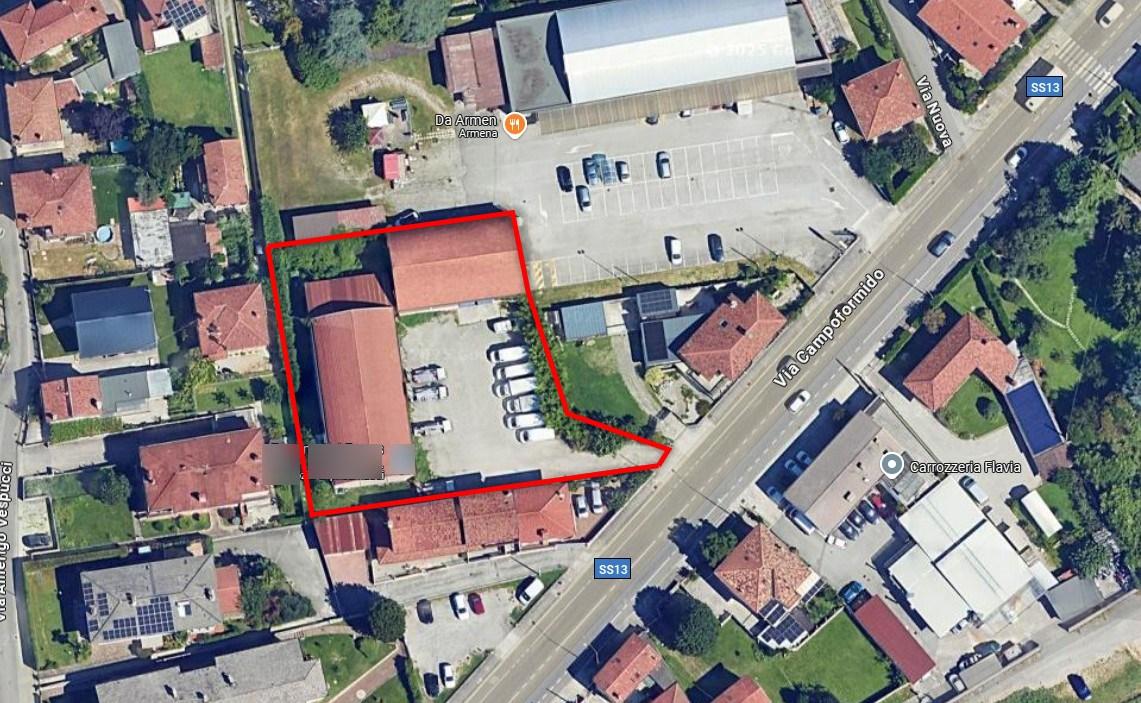 immobile capannone all'asta in Via Campoformido 127 - Fraz Santa Caterina - 33037 Pasian di Prato (UD) - 1