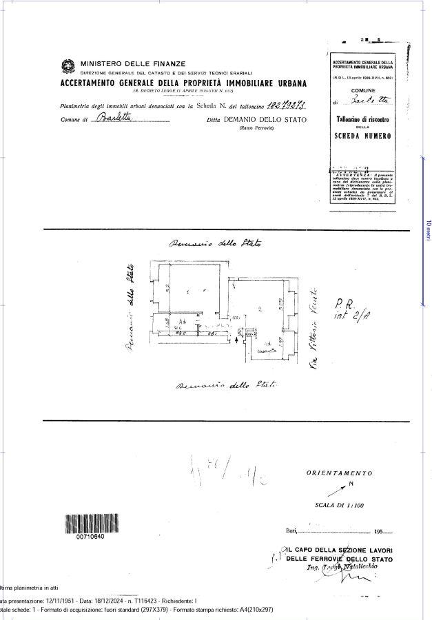 immobile appartamento all'asta in Via Vittorio Veneto, 8, 76121 Barletta BT, Italia Barletta, Barletta-Andria-Trani - 2