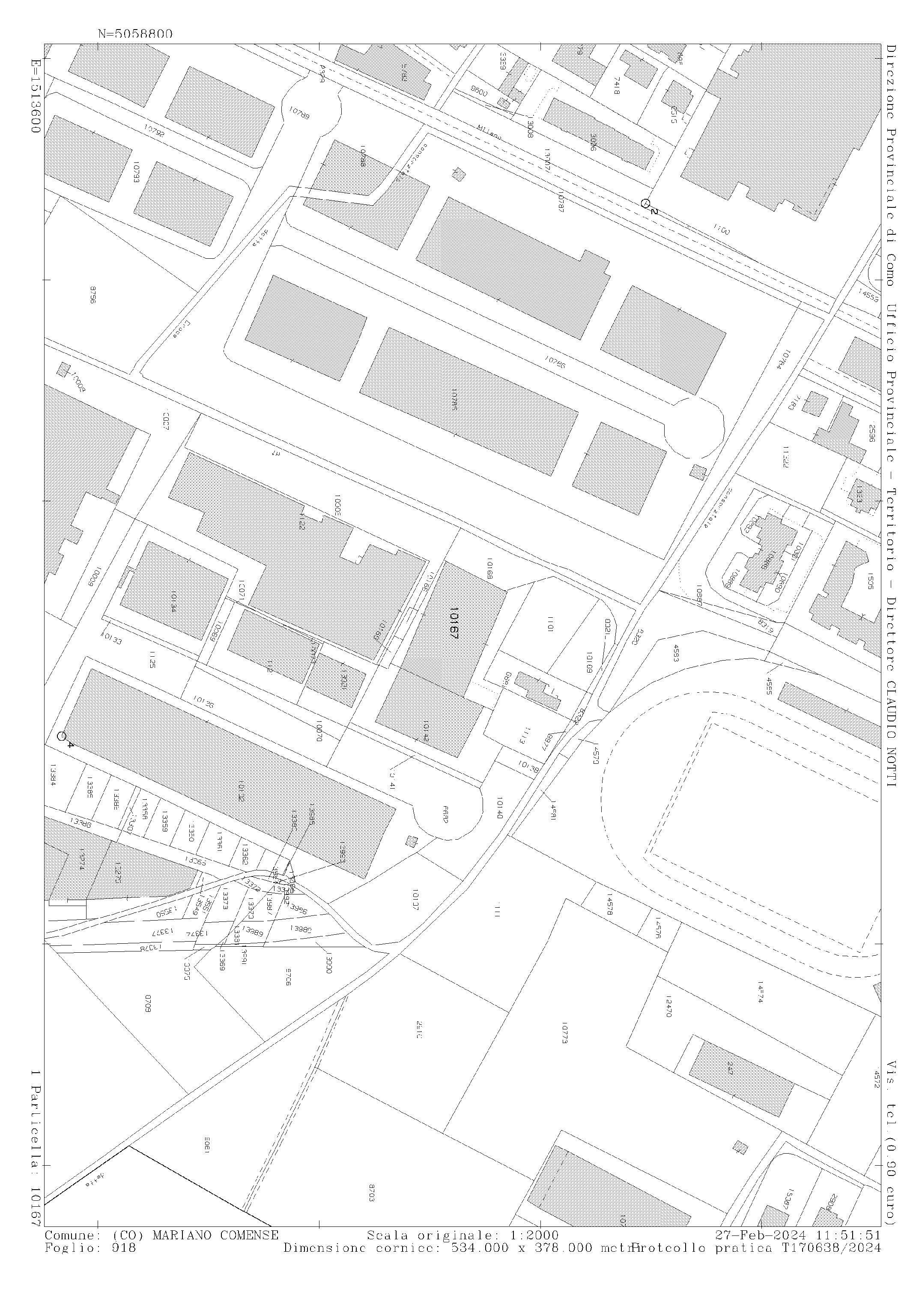 immobile laboratorio all'asta in Via Sant'Agata 1 - 22066 Mariano Comense (CO) - 1