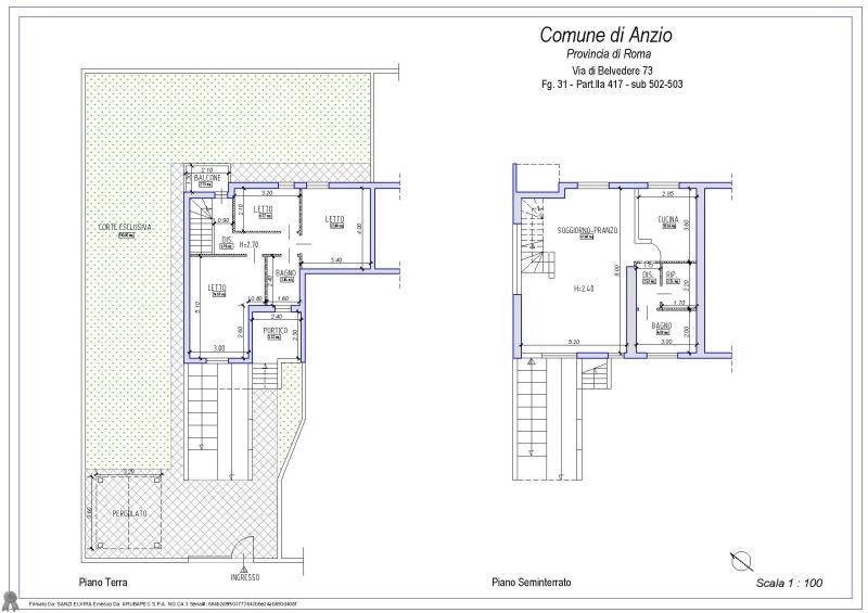 immobile villa all'asta in Via Belvedere, 73, 00042 Anzio RM, Italia Anzio, Roma - 1