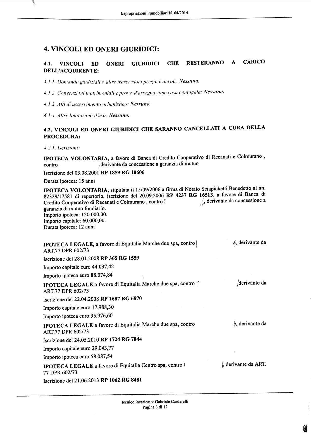 immobile appartamento all'asta in Via Parolito, 62027 San Severino Marche MC, Italia San Severino Marche, Macerata - 3