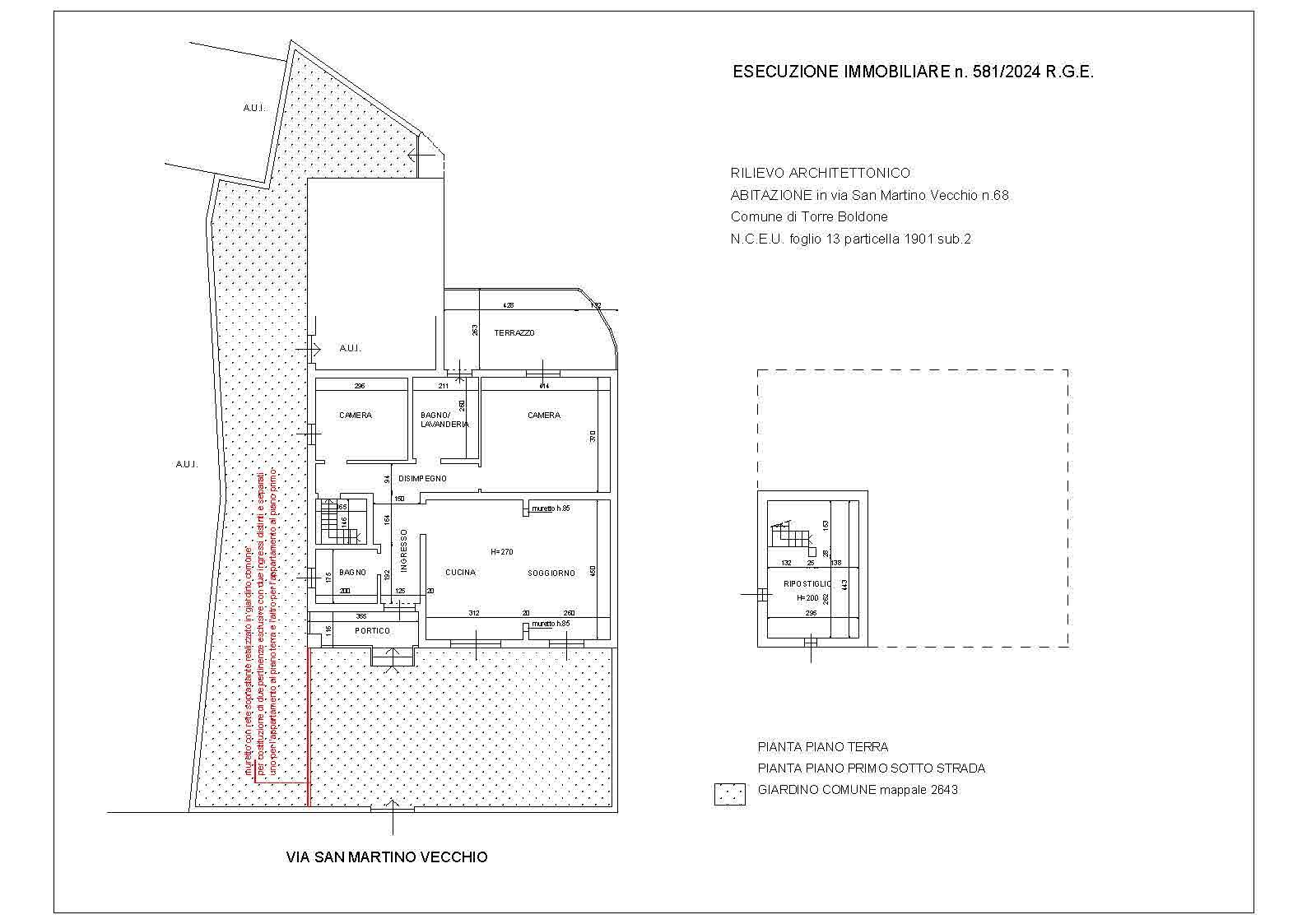 immobile appartamento all'asta in Via S Martino Vecchio, 68 - 24020 Torre Boldone (BG) - 1