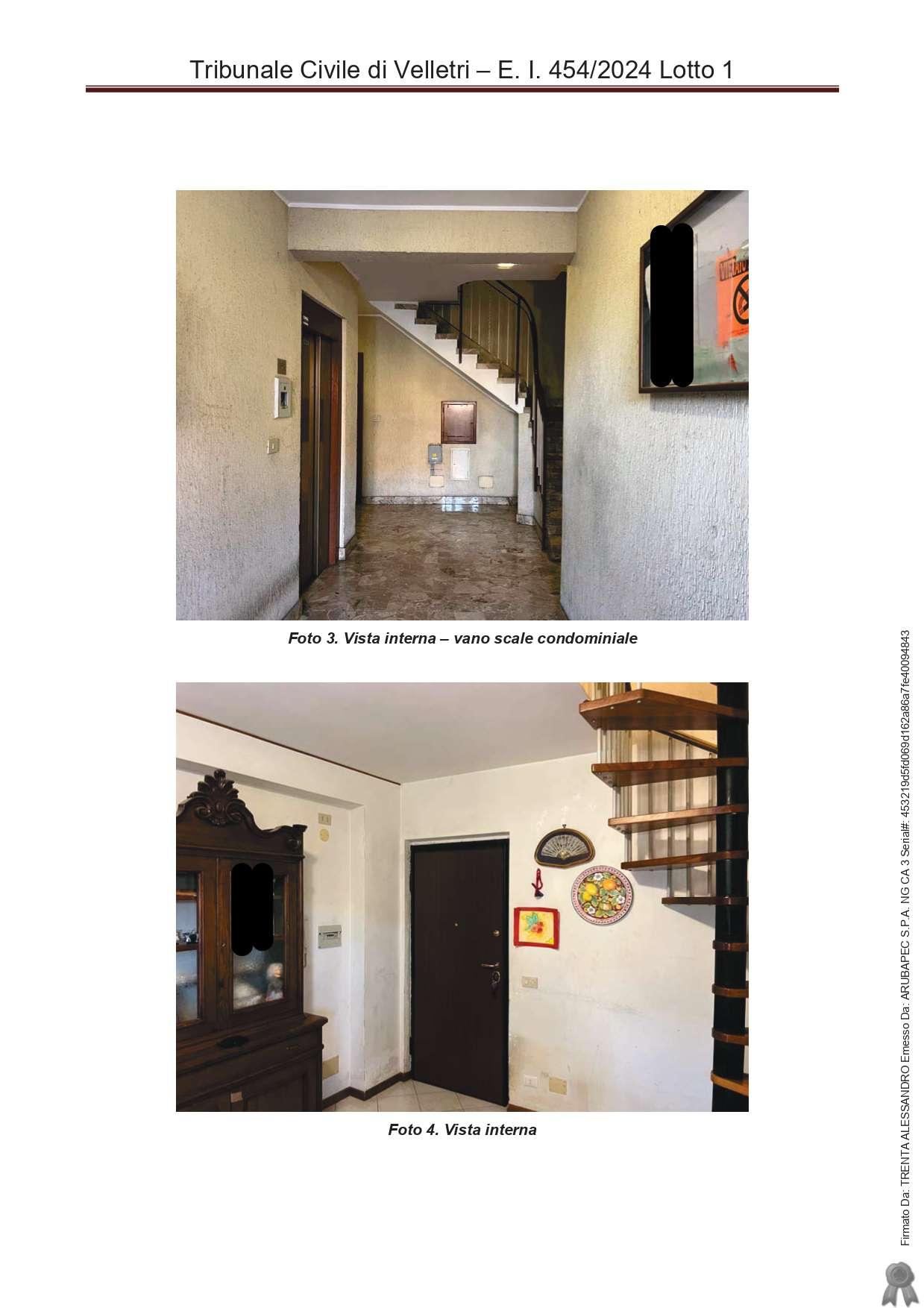 immobile appartamento all'asta in VIA MONTE GIOVE NUOVO N 34 - Genzano di Roma (RM) - 2