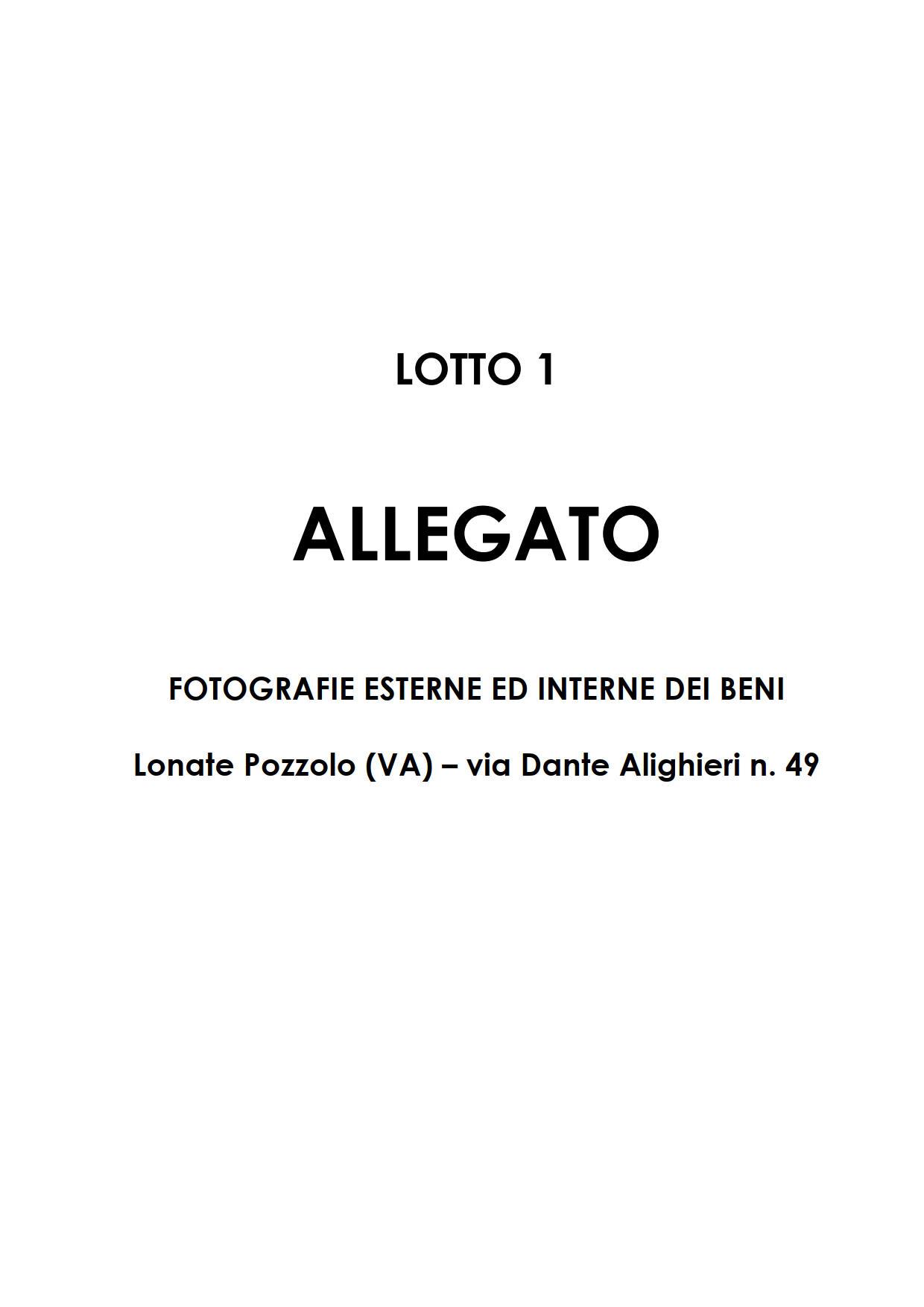 immobile appartamento all'asta in Via Dante Alighieri 49 - 21015 Lonate Pozzolo (VA) - 1