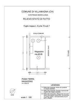 immobile magazzino all'asta in Contrada Marciliana SNC - 66010 Villamagna (CH) - 2