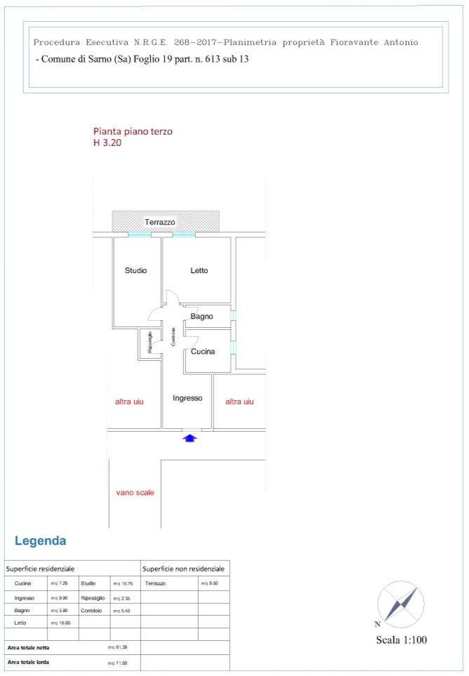 immobile appartamento all'asta in Via Piave, 25, 84087 Sarno SA, Italia Sarno, Salerno - 5