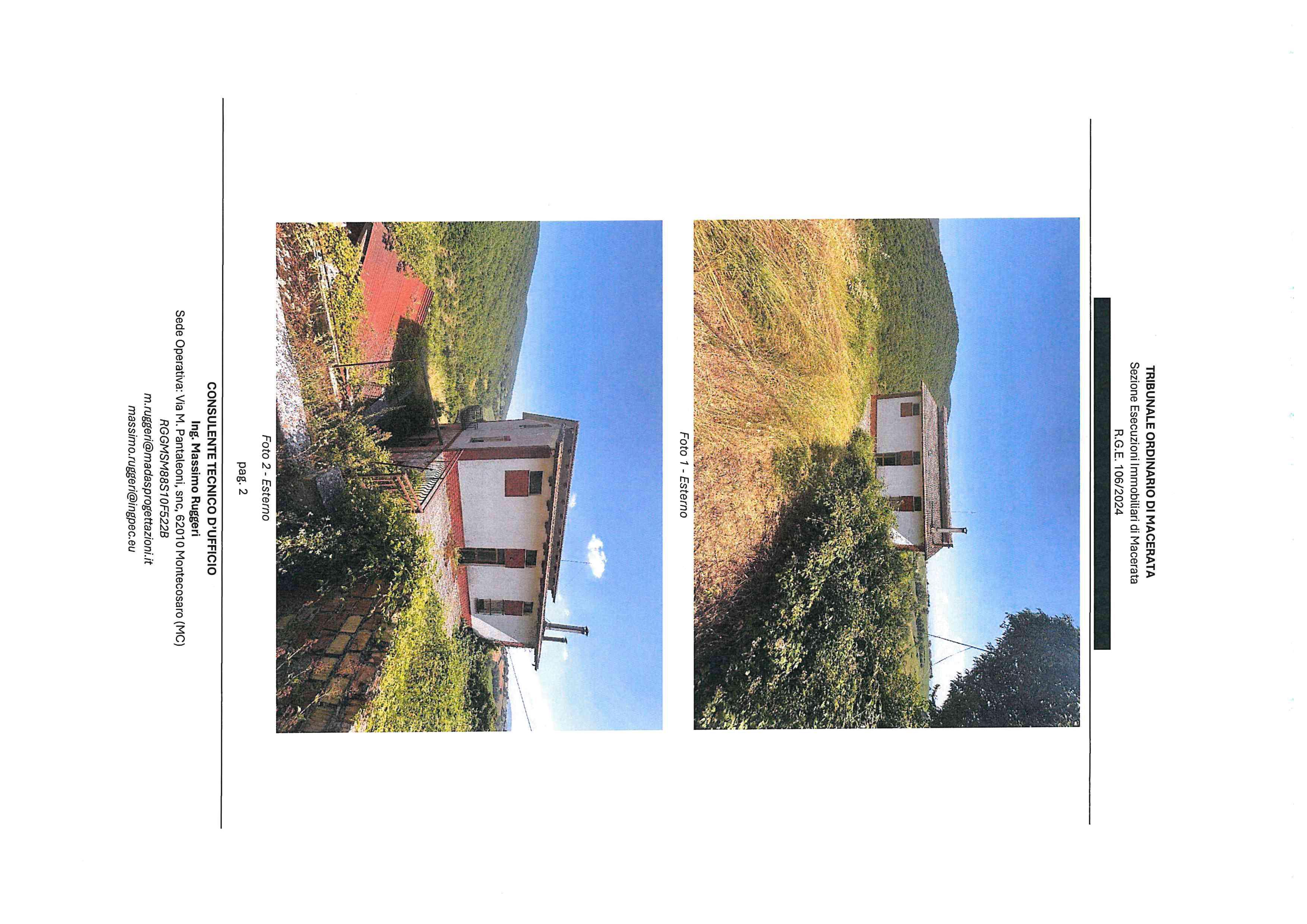 immobile appartamento all'asta in Localita' Marcucci snc - 62011 Cingoli (MC) - 2