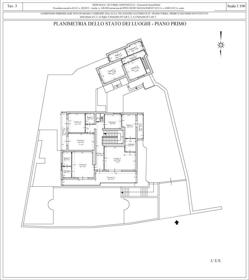 immobile villa all'asta in Via Nastro Azzurro, 22, 80061 Massa Lubrense NA, Italia Massa Lubrense, Napoli - 3